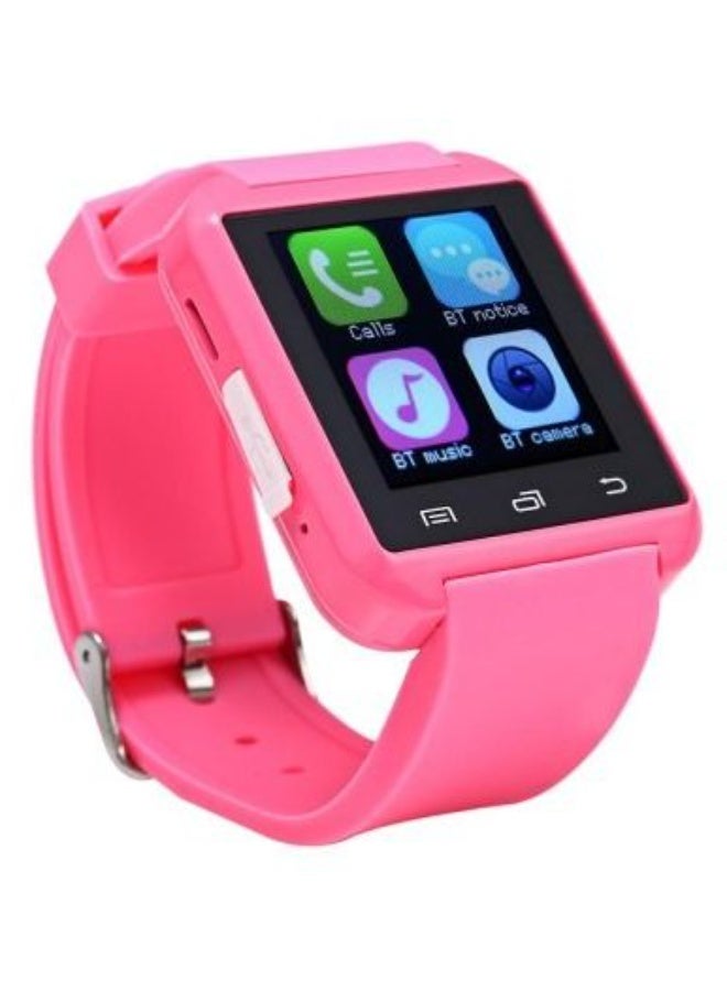 يو 8 ساعة ذكية U8s بتقنية بلوتوث - وردي - Image 2